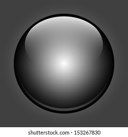 Clear glass ball