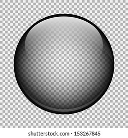 Clear glass ball