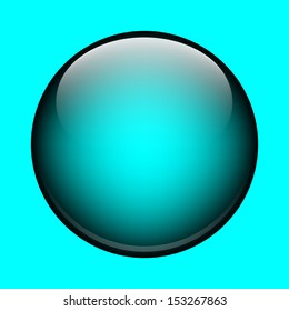 Clear glass ball