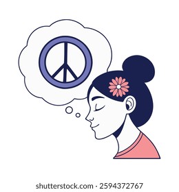 Clear Mind Peaceful thoughts for wellness