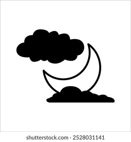 clear night icon - From weather forecast icon, Climate and Meteorology, widget icon