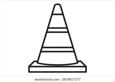 A clear outline drawing