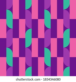 Clear shapes and colors will transform any surface and make it attractive. Repeating pattern for the web, advertising, textiles, printing products, and any design projects.