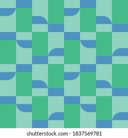 Clear shapes and colors will transform any surface and make it attractive. Repeating pattern for the web, advertising, textiles, printing products, and any design projects.