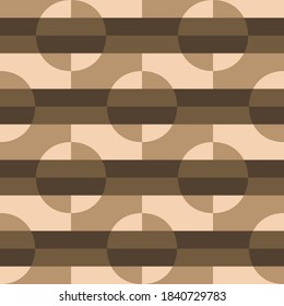 Clear shapes and colors will transform any surface and make it attractive. Seamless pattern for the web, advertising, textiles, printing products, and any design projects.