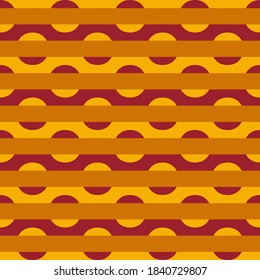 Clear shapes and colors will transform any surface and make it attractive. Seamless pattern for the web, advertising, textiles, printing products, and any design projects.