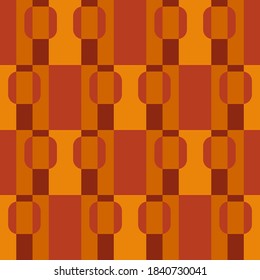 Clear shapes and colors will transform any surface and make it attractive. Seamless pattern for the web, advertising, textiles, printing products, and any design projects.