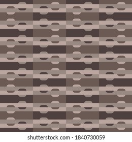 Clear shapes and colors will transform any surface and make it attractive. Seamless pattern for the web, advertising, textiles, printing products, and any design projects.
