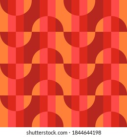 Klare Formen und Farben verändern jede Oberfläche und machen sie attraktiv. Nahtlose Muster für Web, Werbung, Textilien, Druckerzeugnisse und alle Design-Projekte.