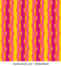 Clear shapes and colors will transform any surface and make it attractive. Seamless pattern for the web, advertising, textiles, printing products, and any design projects.