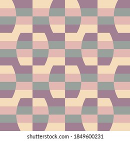 Clear shapes and colors will transform any surface and make it attractive. Seamless pattern for the web, advertising, textiles, printing products, and for any design projects.