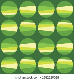 Clear shapes and colors will transform any surface and make it attractive. Seamless pattern for the web, advertising, textiles, printing products, and for any design projects.