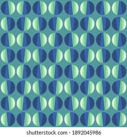 Clear shapes and colors will transform any surface and make it attractive. Seamless pattern for the web, advertising, textiles, printing products, and for any design projects.