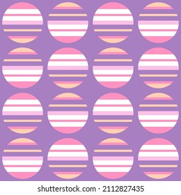 Clear shapes and colors will transform any surface and make it attractive. Seamless pattern for the web, advertising, textiles, printing products, and for any design projects.
