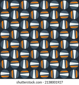 Clear shapes and colors will transform any surface and make it attractive. Seamless pattern for the web, advertising, textiles, printing products, and for any design projects.