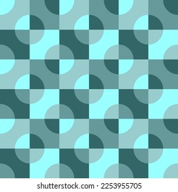 The clear shapes of a simple geometric ornament will decorate every surface or thing and make it attractive and unique. Seamless pattern for prints, textiles, web, adv and any design projects.