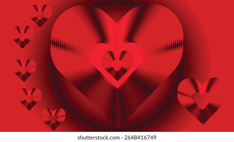 A clear and simple name for the image could be:Red Heart Held in Hands with Romantic Valentine Design