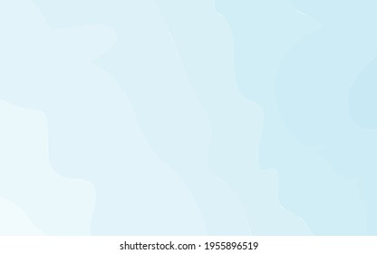 Clear sky blue gradient background with text space. Editable blurry white and blue vector illustration for banner background, poster, business presentation, book cover, advertisement or website.