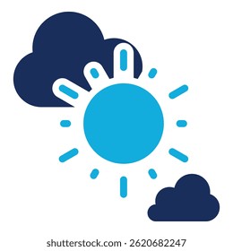 Clear Sky Icon Element For Design