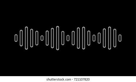 clear sound wave