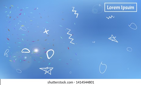 Clear space fantasy. Common colorific illustration idea. Background texture, modern. Cyan colored. Super planets themed background. Colorful background theme.