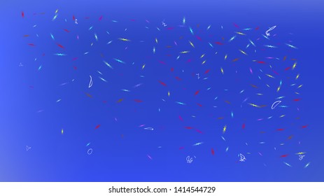 Clear space fantasy. Usefull colorific illustration theme. Background texture, unused. Azure colored. Abstract space background picture. Colorful new background cosmos abstraction.