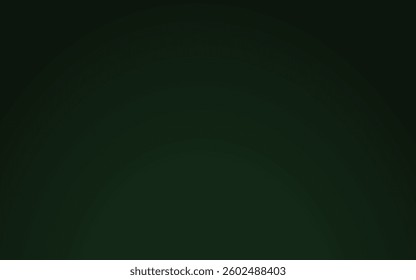 Clear studio dark green vector background for product presentation