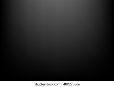 Clear studio dark vector black background for product presentation