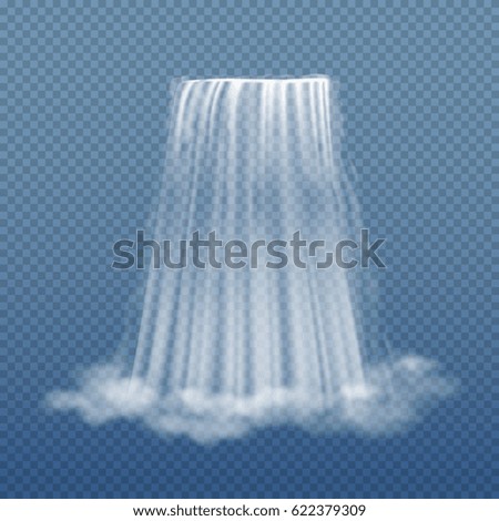 Similar – Foto Bild Wasserfall Urelemente