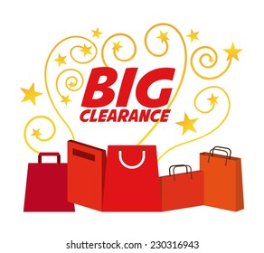 clearance graphic design , vector illustration