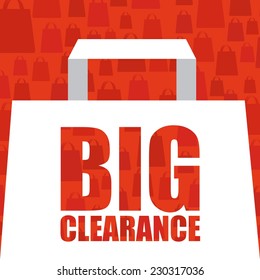 clearance graphic design , vector illustration
