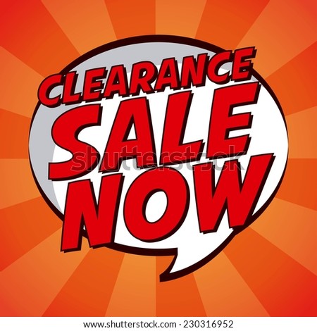 clearance graphic design , vector illustration