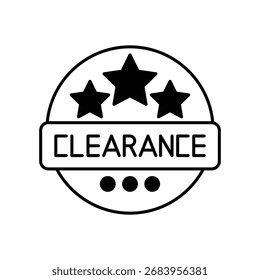 Icono de espacio libre con fondo blanco Vector Ilustración de stock