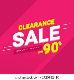 Clearance Sale Up To 90%