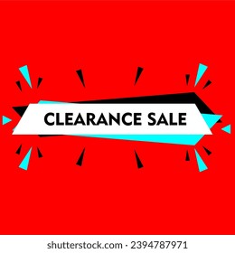 Clearance Sale Discount Promo Advertisment Marketing Poster Template For Social Media