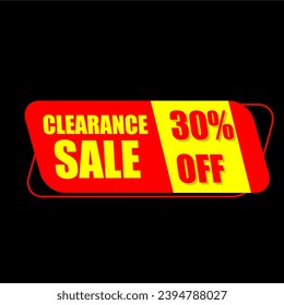 Clearance Sale Discount Promo Advertisment Marketing Poster Template For Social Media
