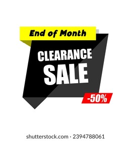 Clearance Sale Discount Promo Advertisment Marketing Poster Template For Social Media