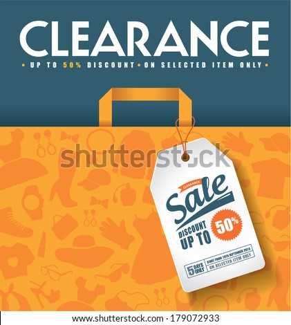 Clearance Sale Poster