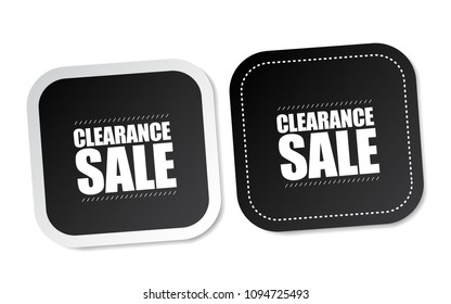 Clearance Sale Stickers