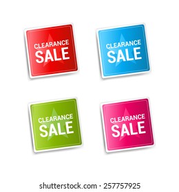 Clearance Sale Stickers
