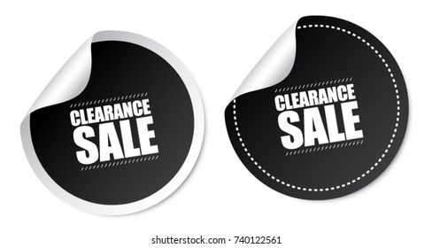 Clearance Sale Stickers