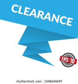 clearence sign,label.clearence speech bubble. try now tag sign,banner