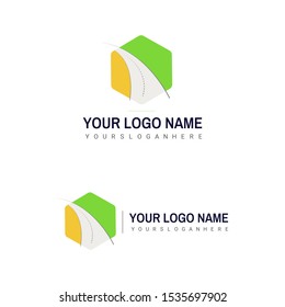 Clearer road vector illustration logo