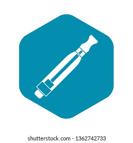 Clearomizer icon in simple style isolated on white background. Smoking symbol
