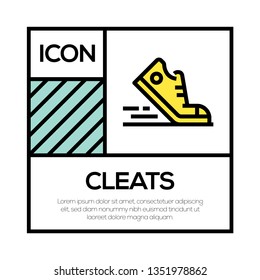 CLEATS ICON CONCEPT