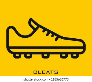 Cleats icon signs