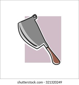 Cleaver clip art