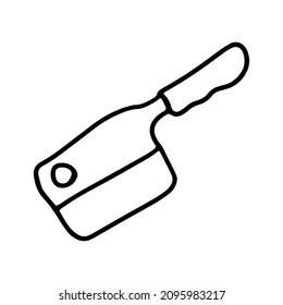 Limpiador en estilo doodle. Vector aislado.