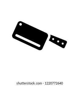 Cleaver icon. Trendy Cleaver logo concept on white background from kitchen collection. Suitable for use on web apps, mobile apps and print media.