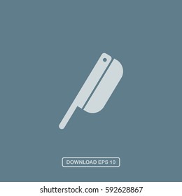 Cleaver icon vector